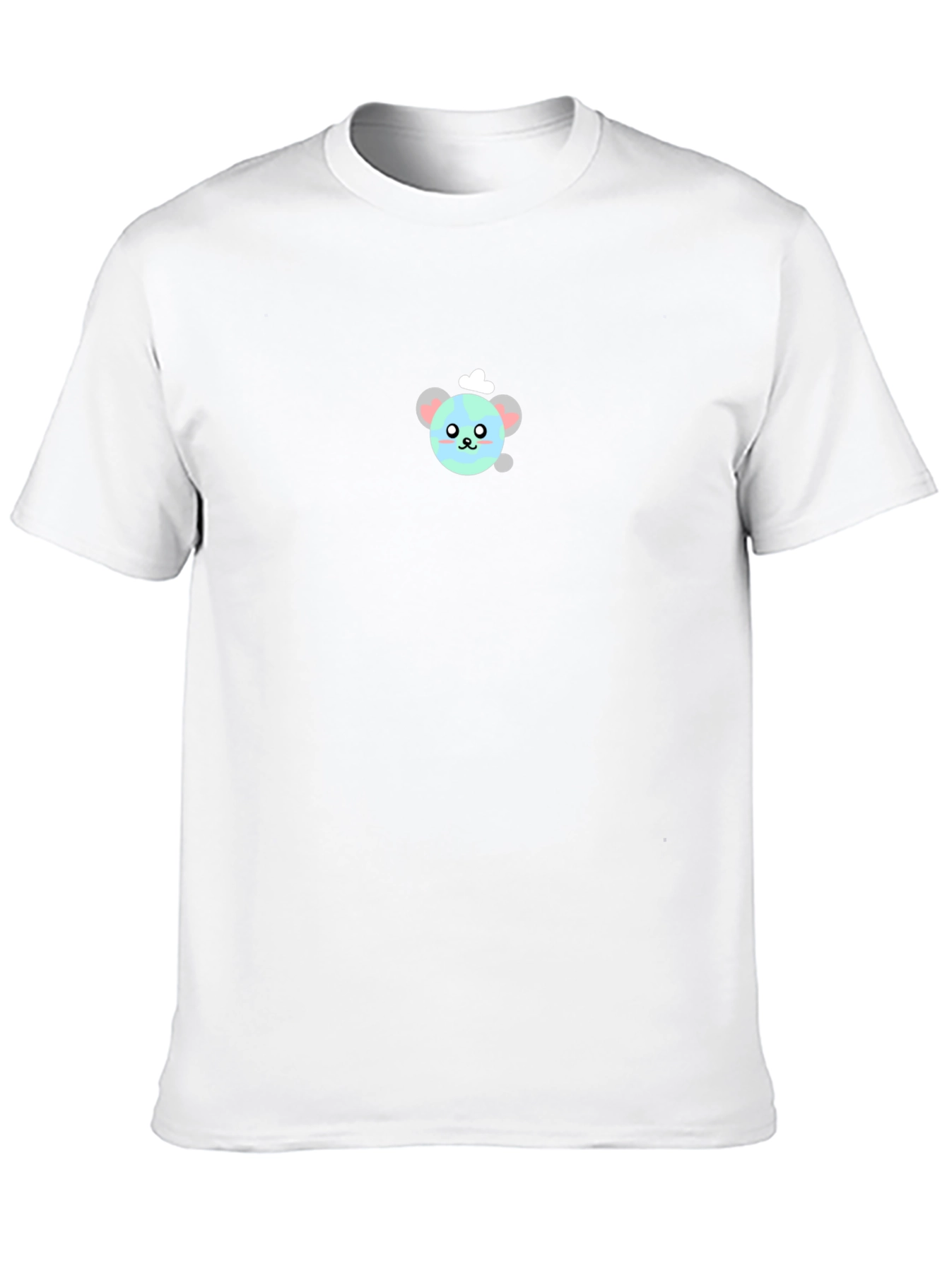 Cute Chef Bear Black T-Shirt