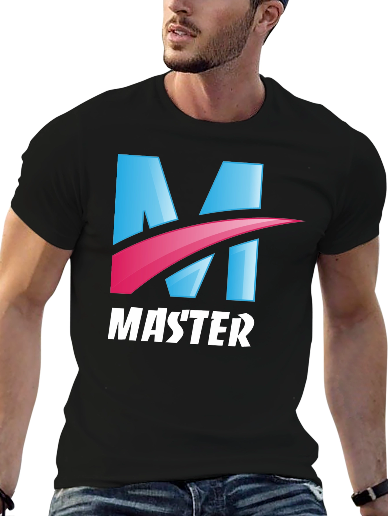 Master Logo Graphic Tee - Black