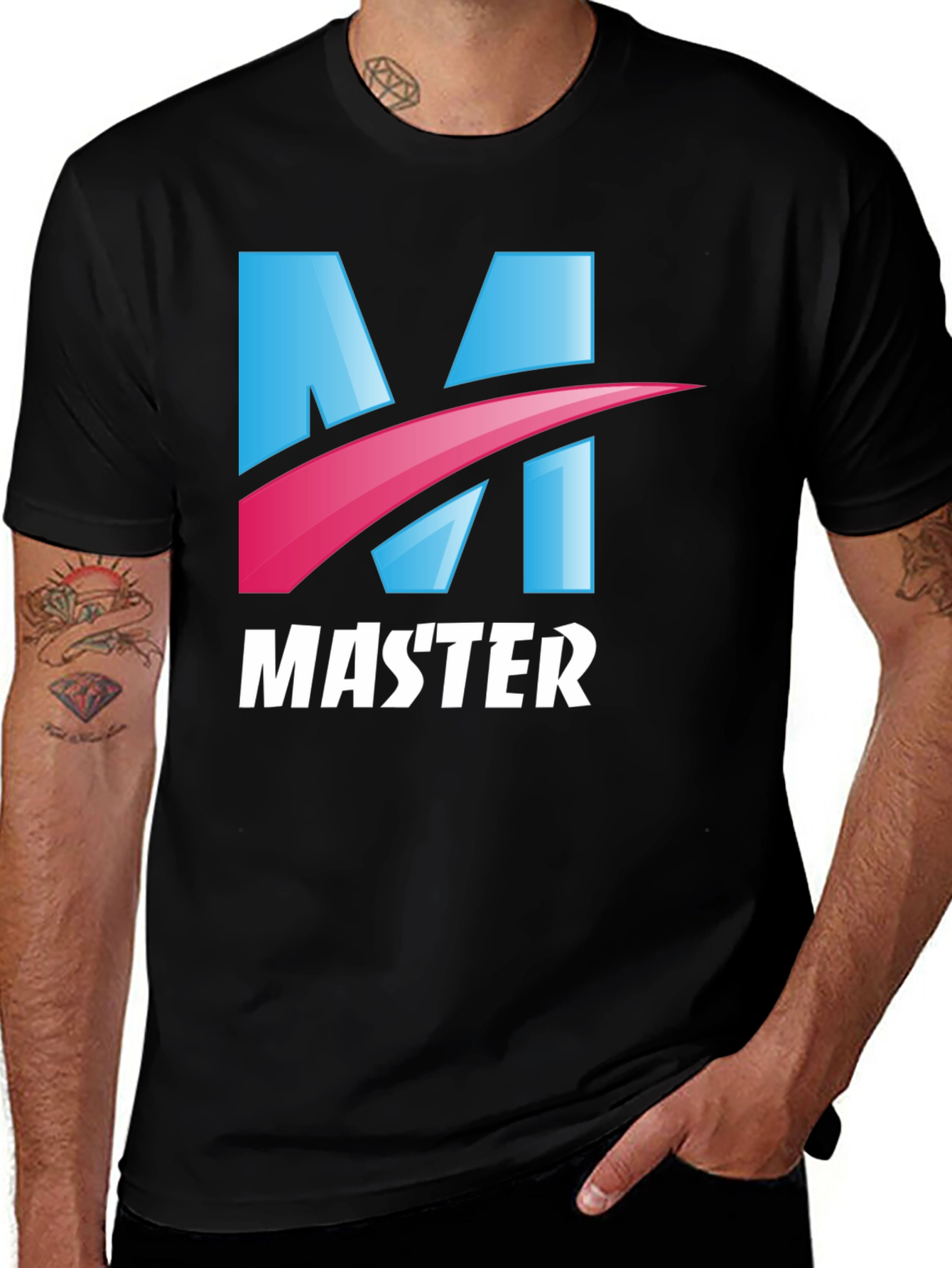 Master Logo Graphic Tee - Black