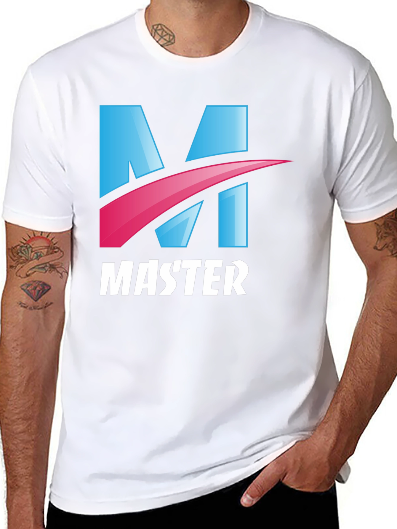 Master Logo Graphic Tee - Black
