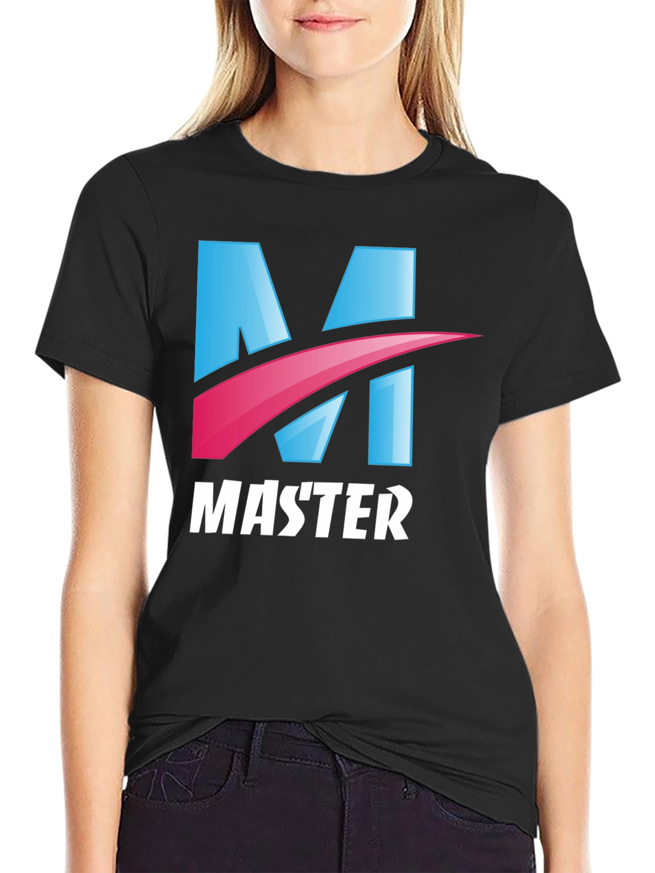 Master Logo Graphic Tee - Black