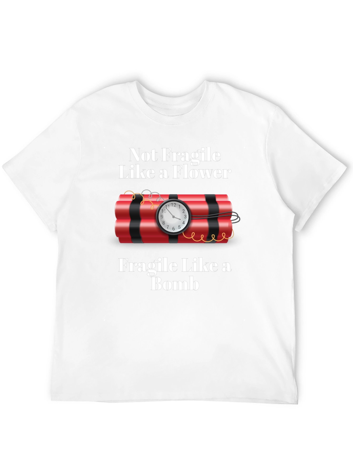 Not Fragile T-Shirt Bomb Design