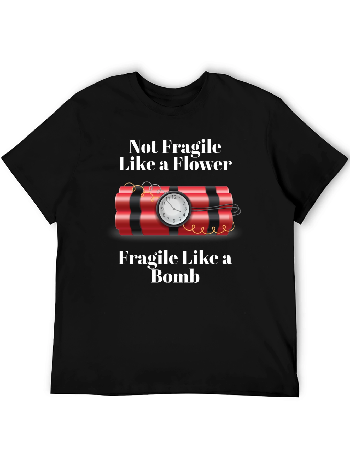 Not Fragile T-Shirt Bomb Design