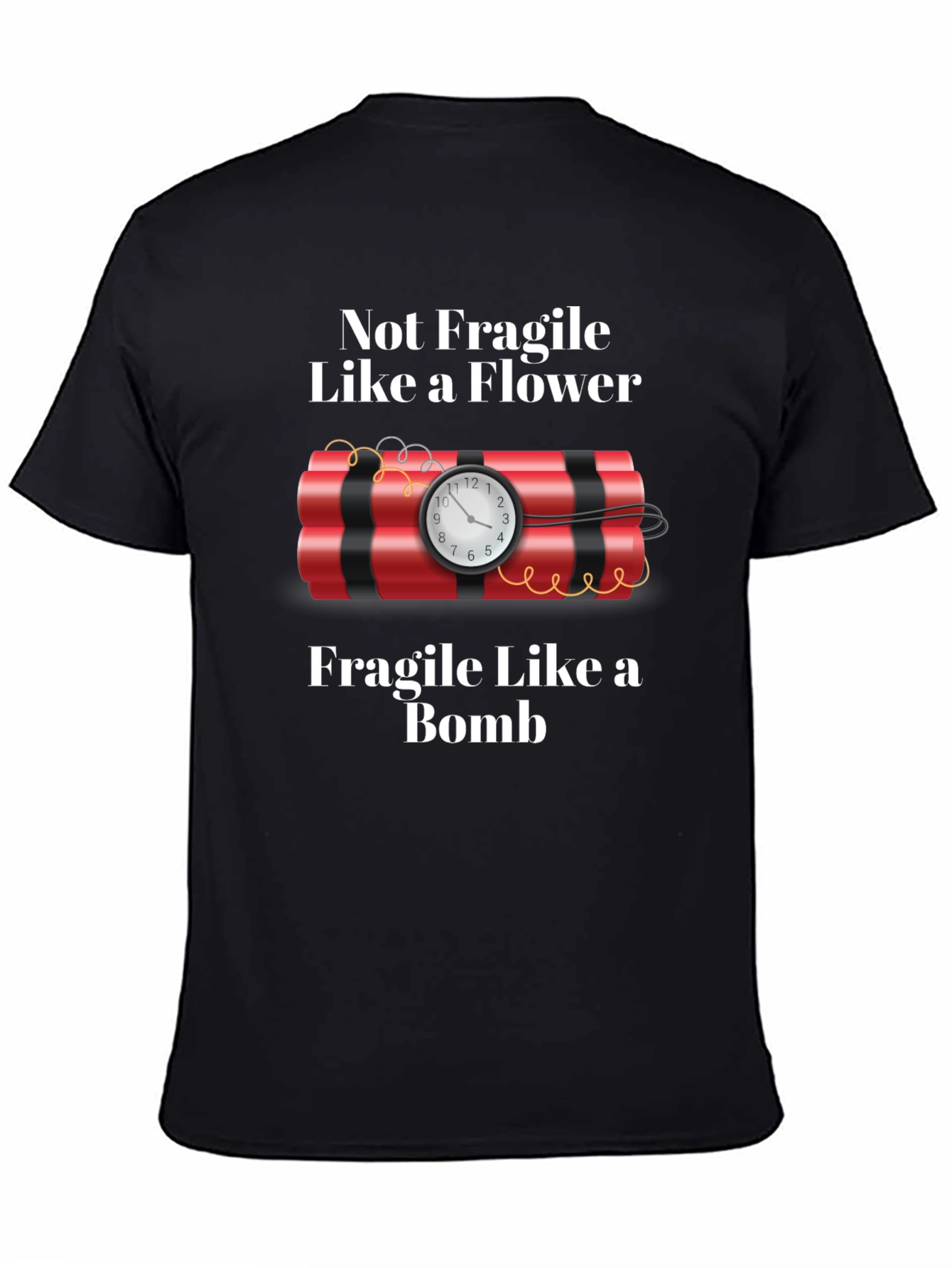 Not Fragile T-Shirt Bomb Design