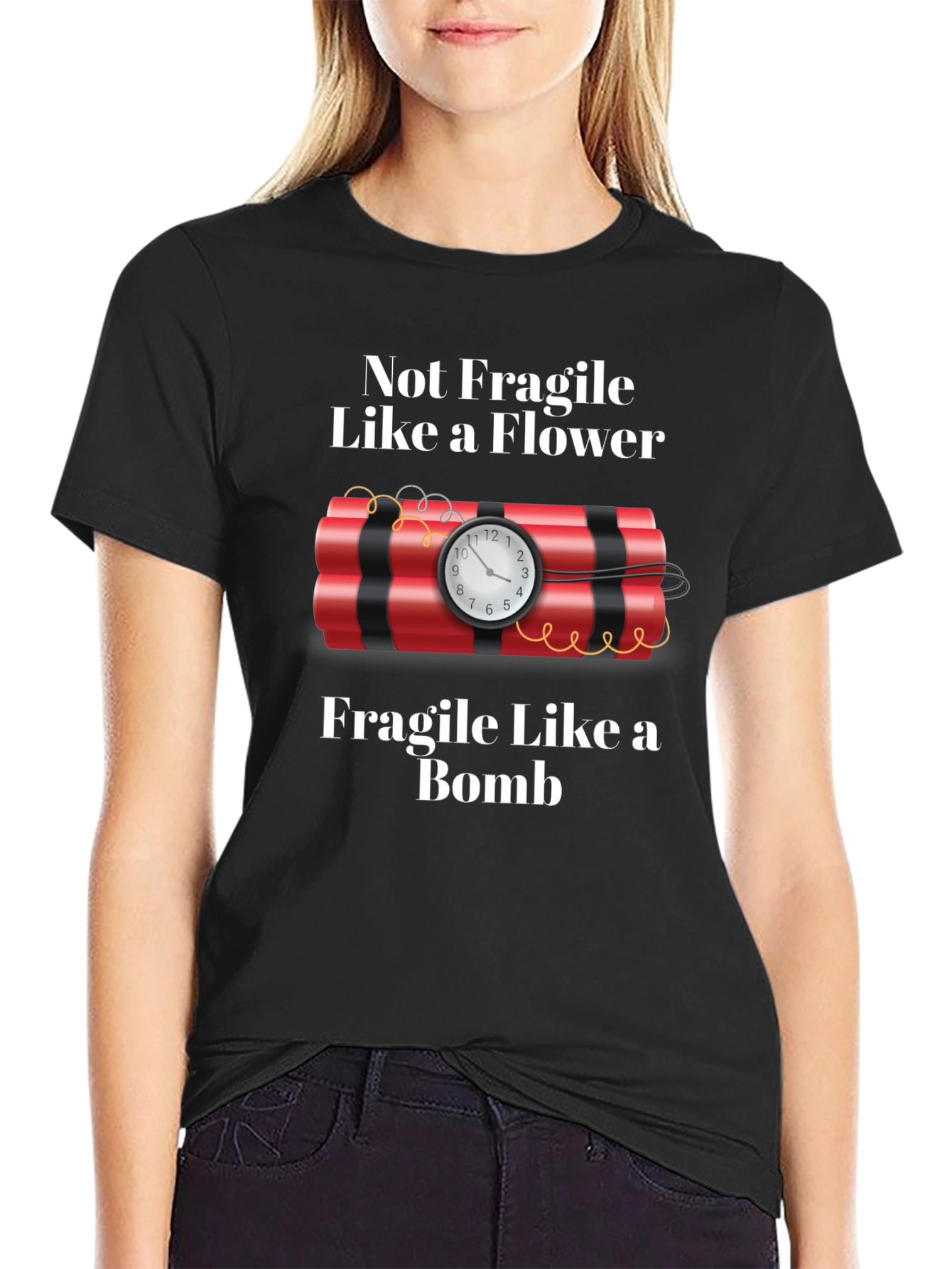 Not Fragile T-Shirt Bomb Design