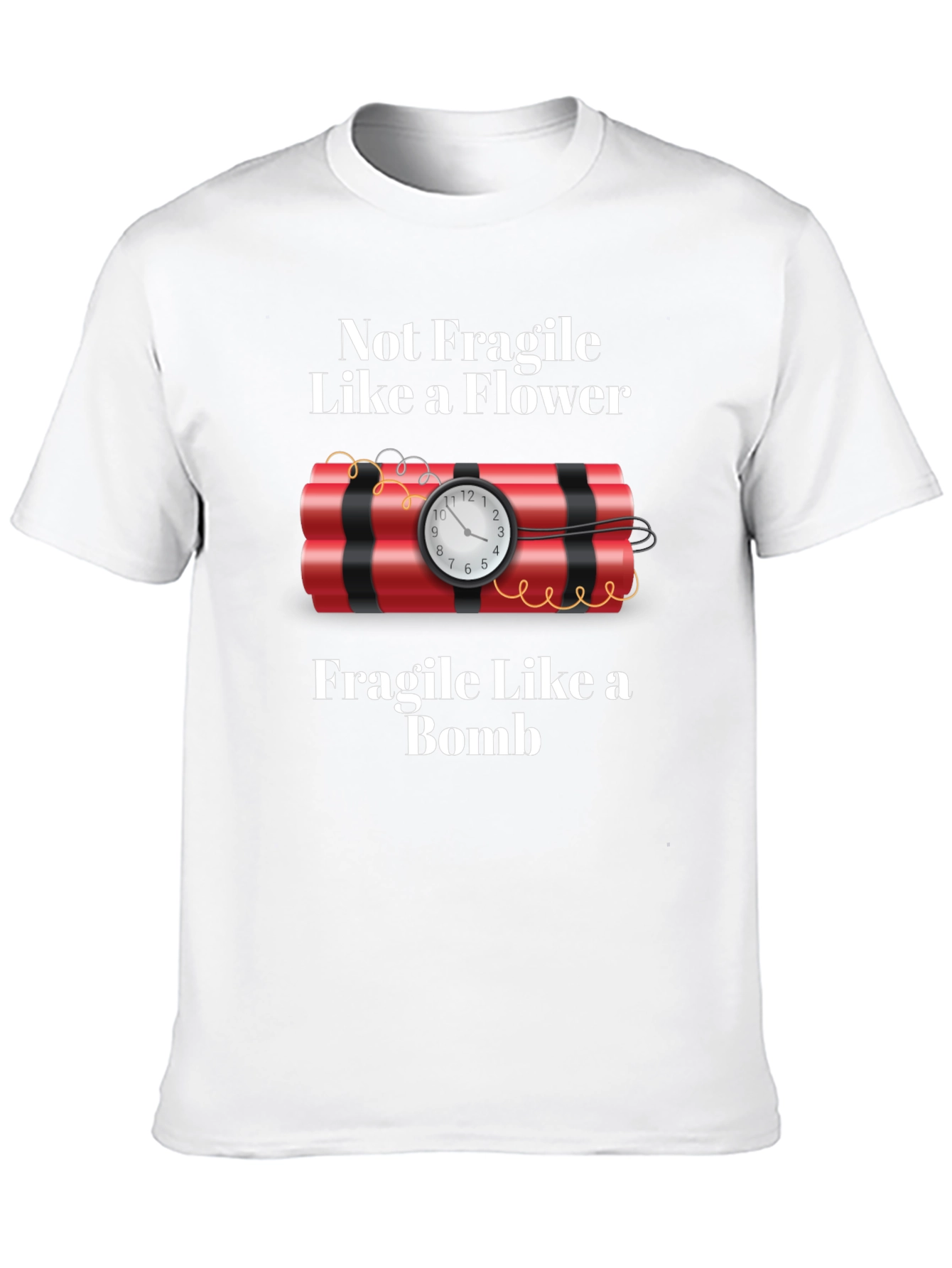 Not Fragile T-Shirt Bomb Design