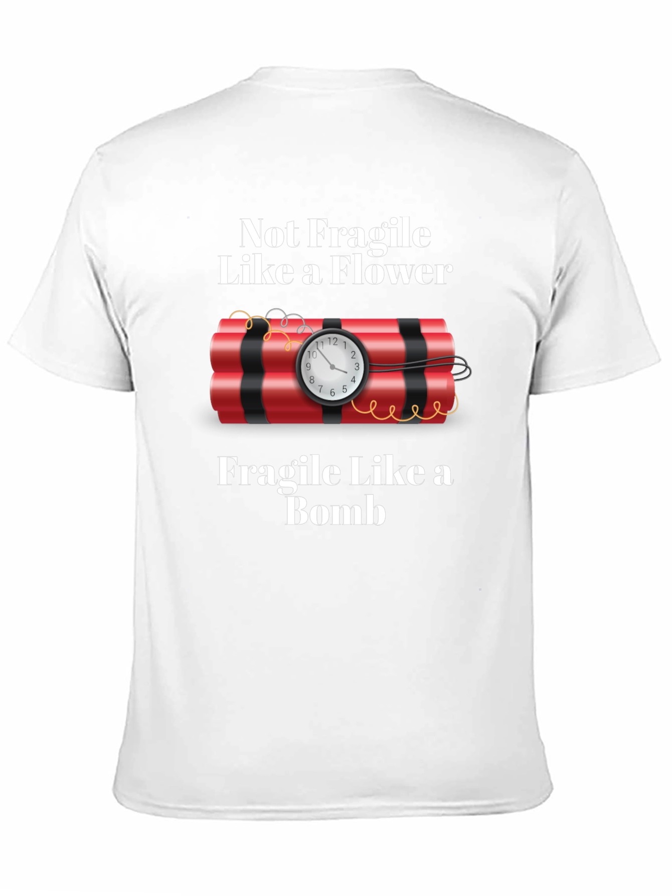 Not Fragile T-Shirt Bomb Design