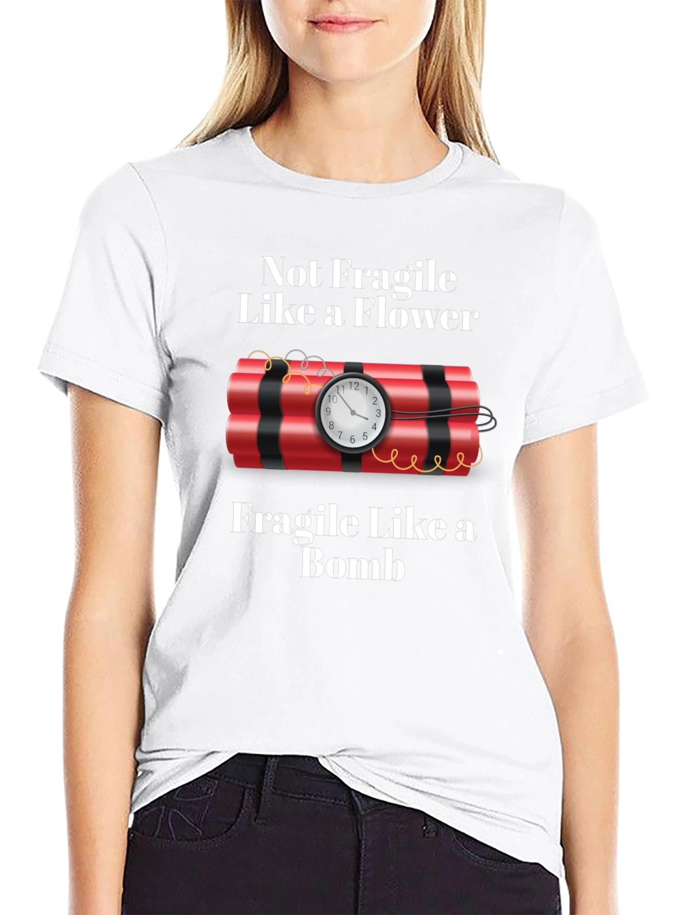 Not Fragile T-Shirt Bomb Design