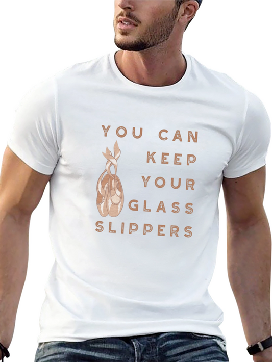Ballet Slippers Graphic T-Shirt - Dance Enthusiast Tee