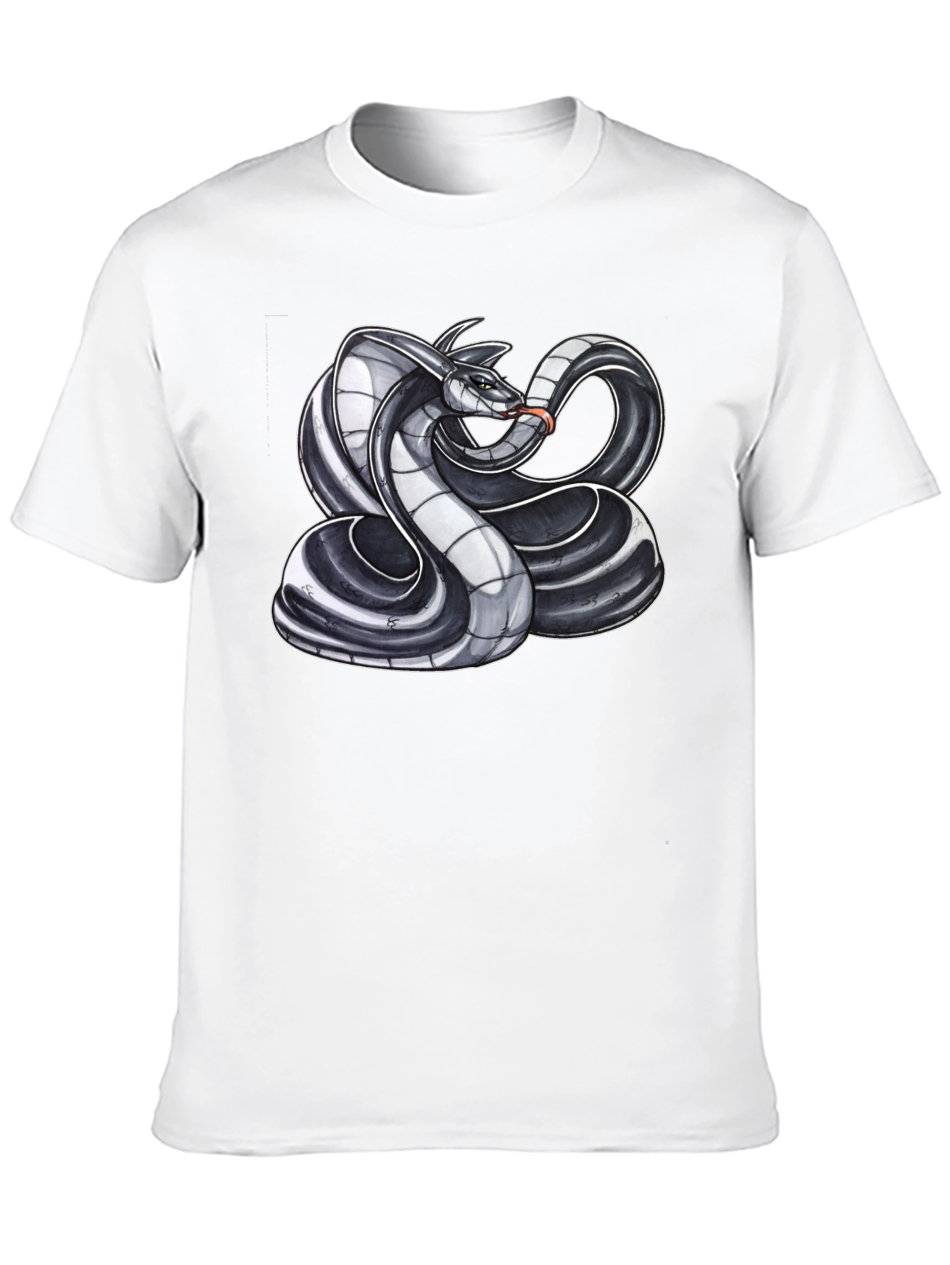 Cobra Snake Graphic Print T-Shirt