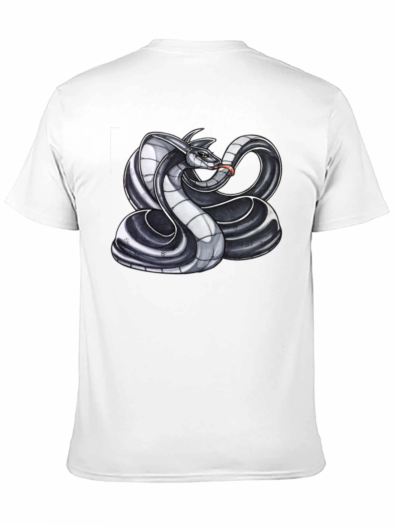 Cobra Snake Graphic Print T-Shirt