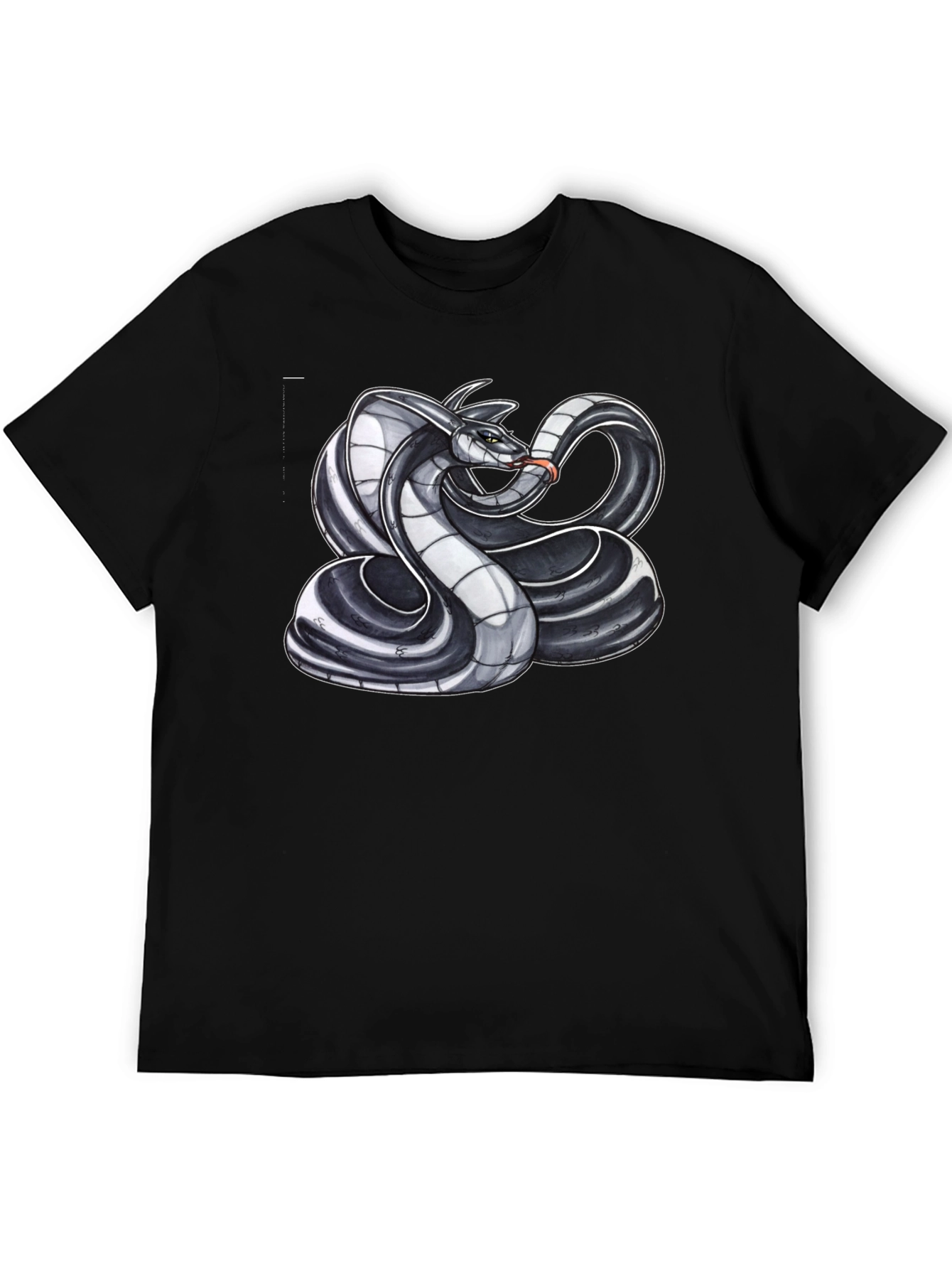 Cobra Snake Graphic Print T-Shirt