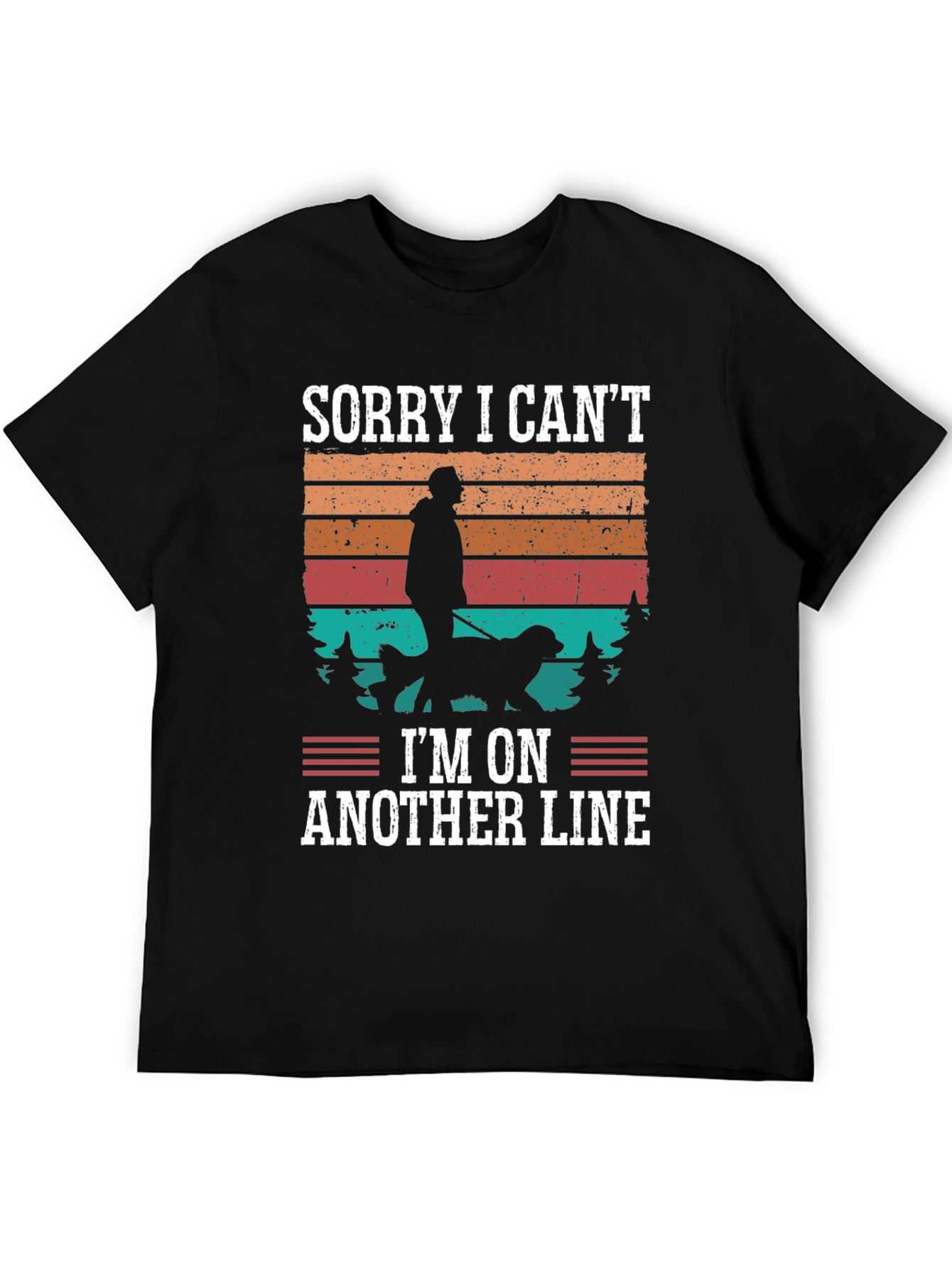 Sorry I Cant Another Line Graphic Tee