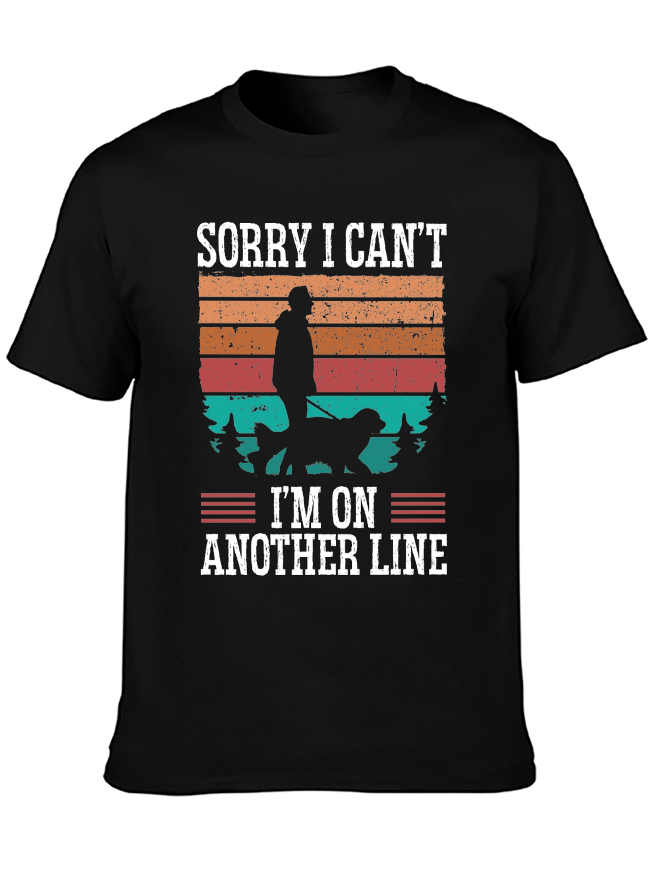 Sorry I Cant Another Line Graphic Tee
