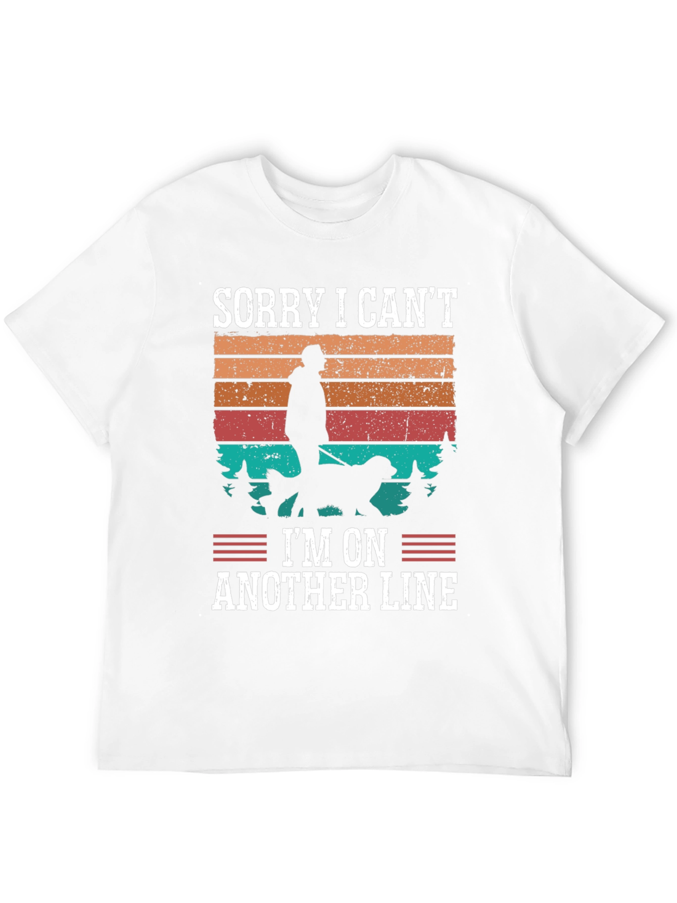 Sorry I Cant Another Line Graphic Tee