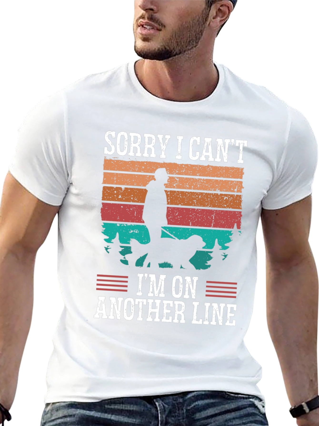 Sorry I Cant Another Line Graphic Tee