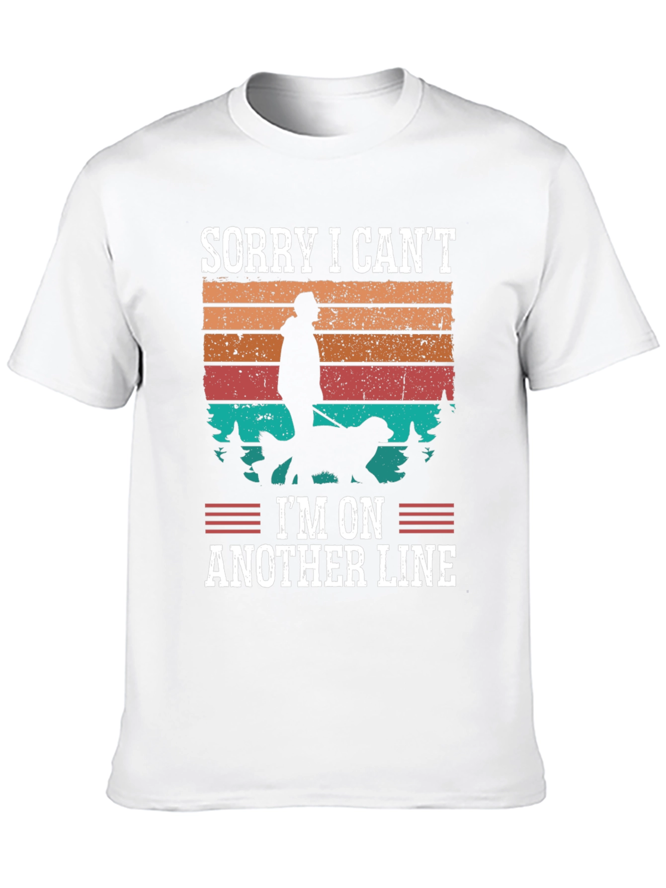 Sorry I Cant Another Line Graphic Tee