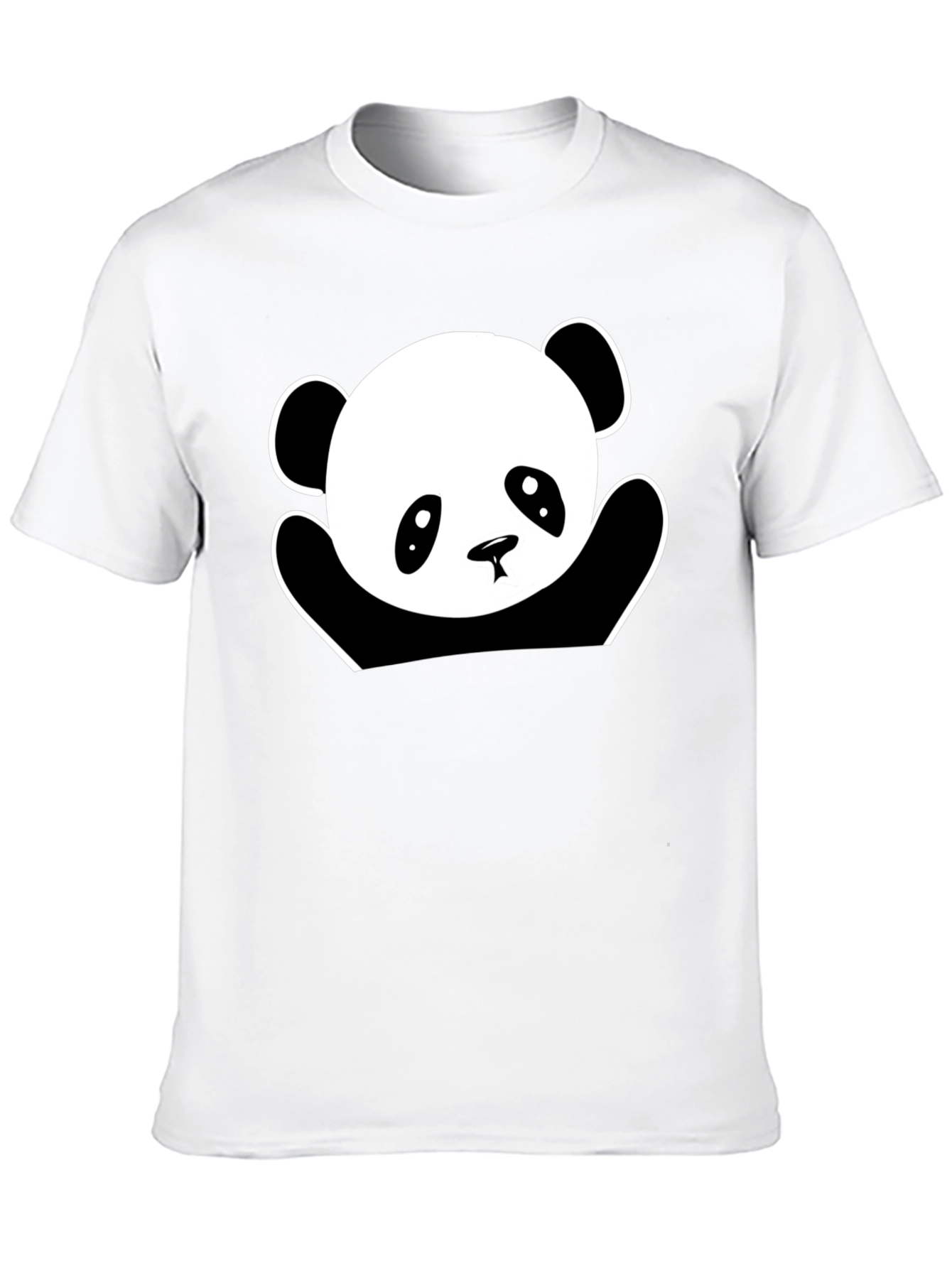 Black Panda Graphic T-Shirt - Cute & Comfy