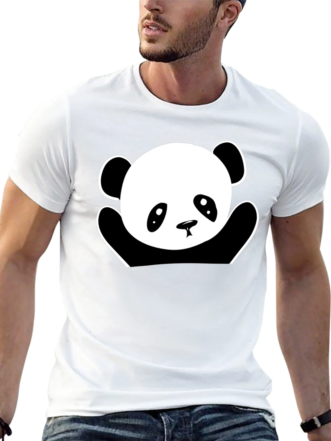 Black Panda Graphic T-Shirt - Cute & Comfy