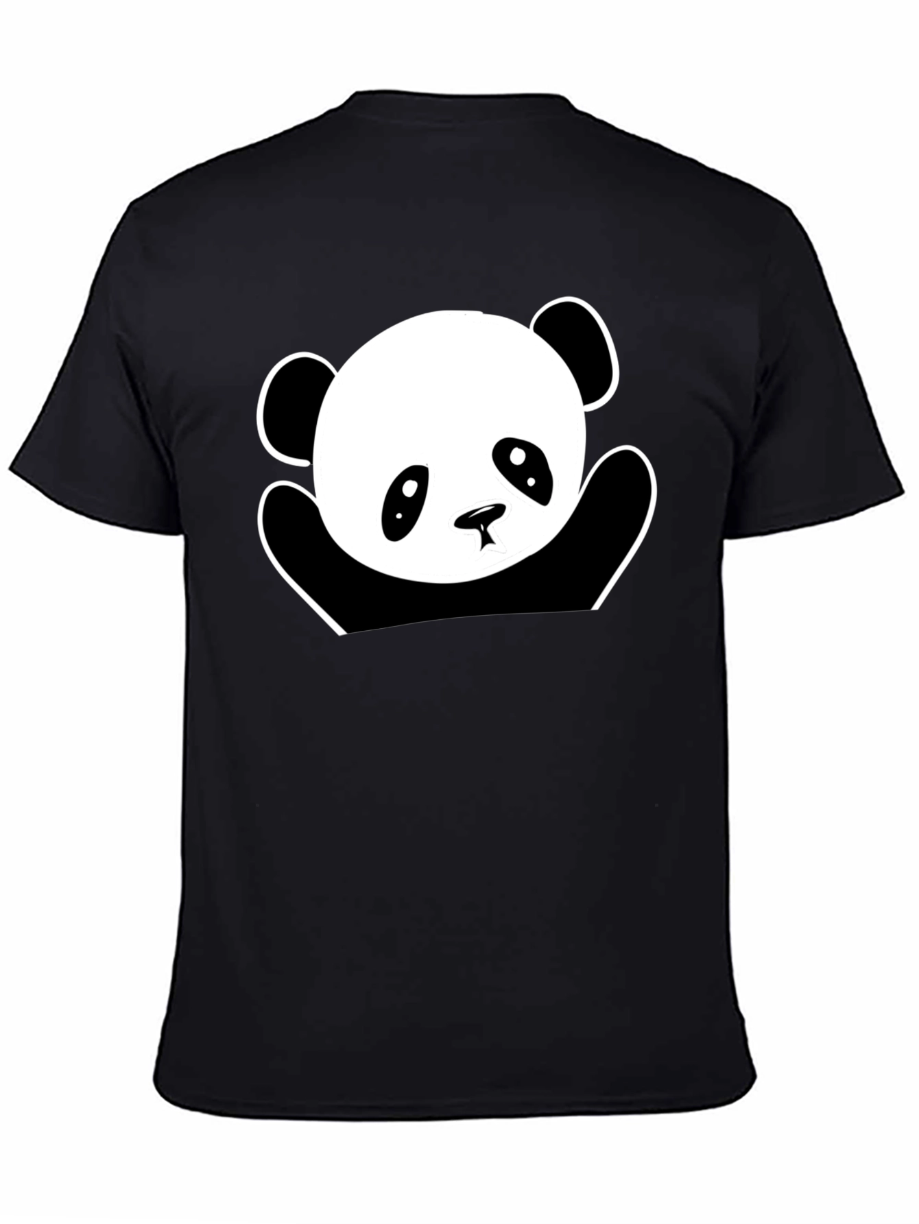 Black Panda Graphic T-Shirt - Cute & Comfy