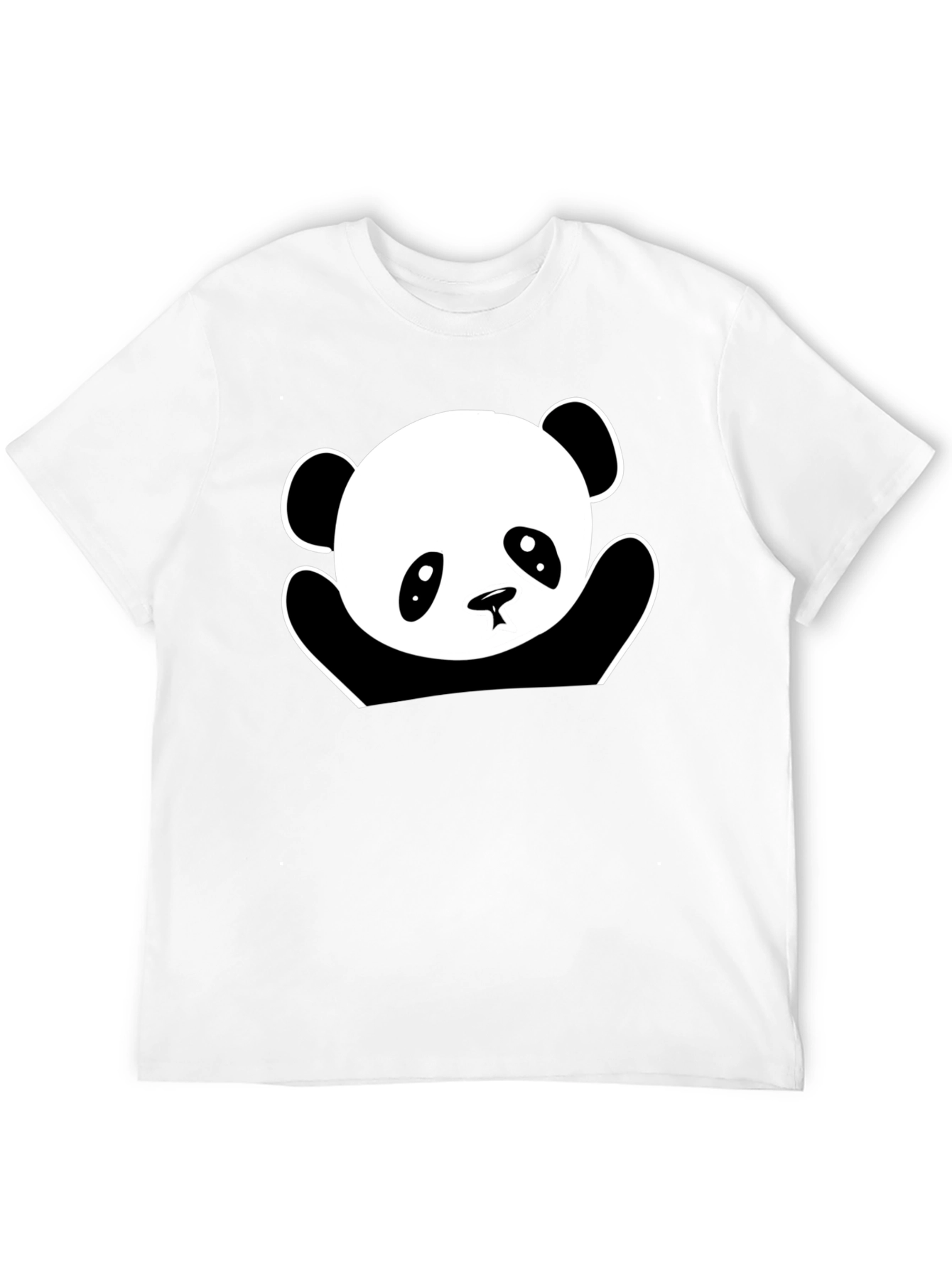 Black Panda Graphic T-Shirt - Cute & Comfy