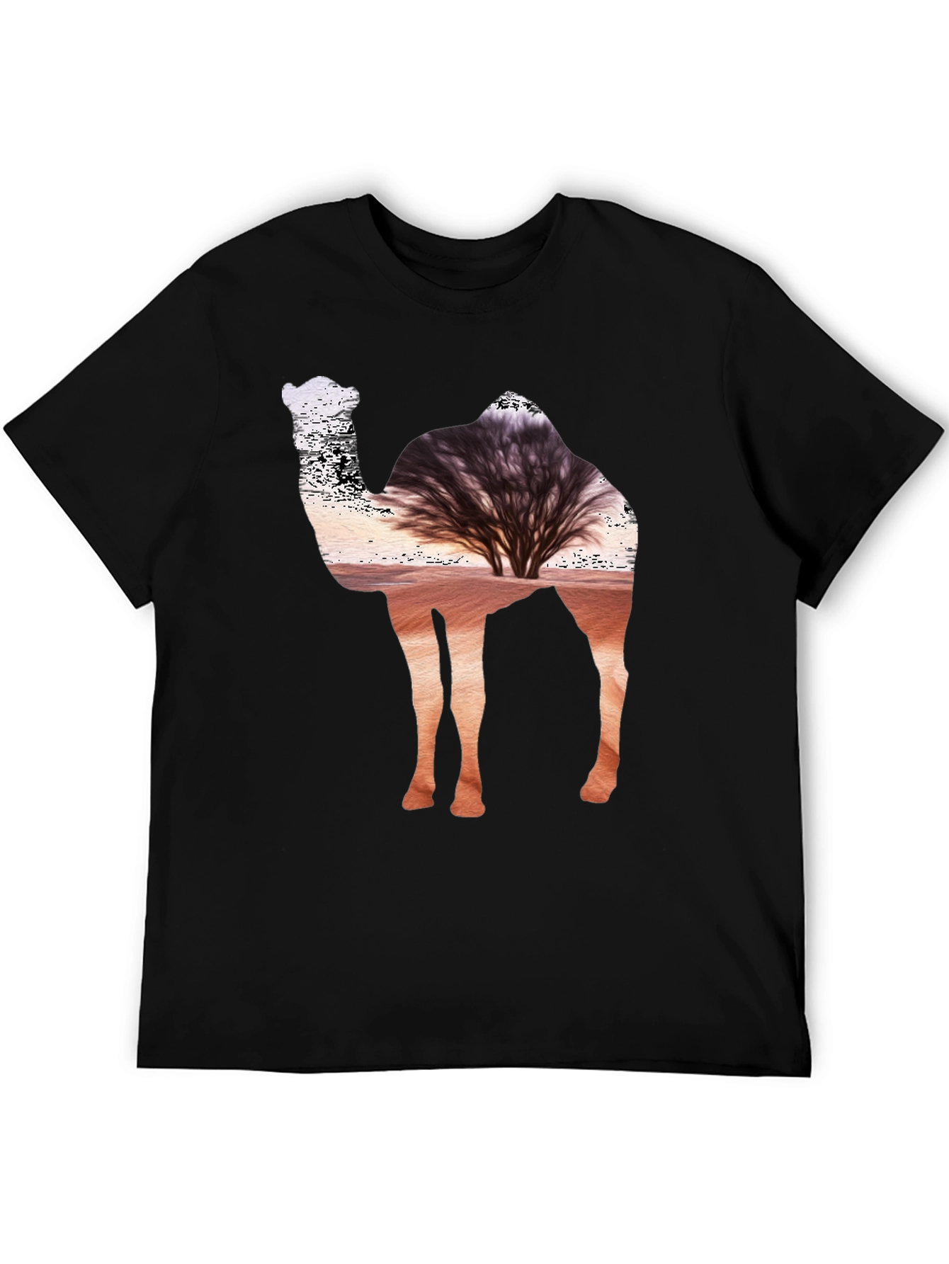 Desert Camel Silhouette T-Shirt