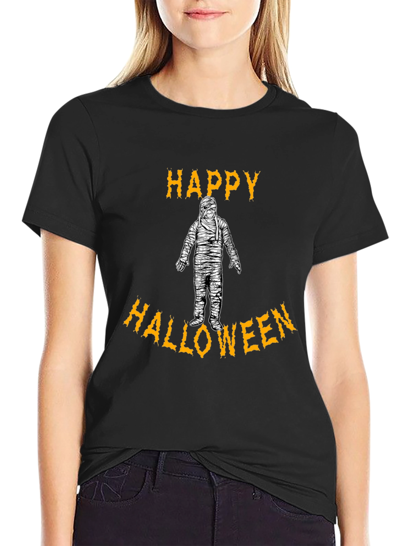 Happy Halloween Mummy T-Shirt