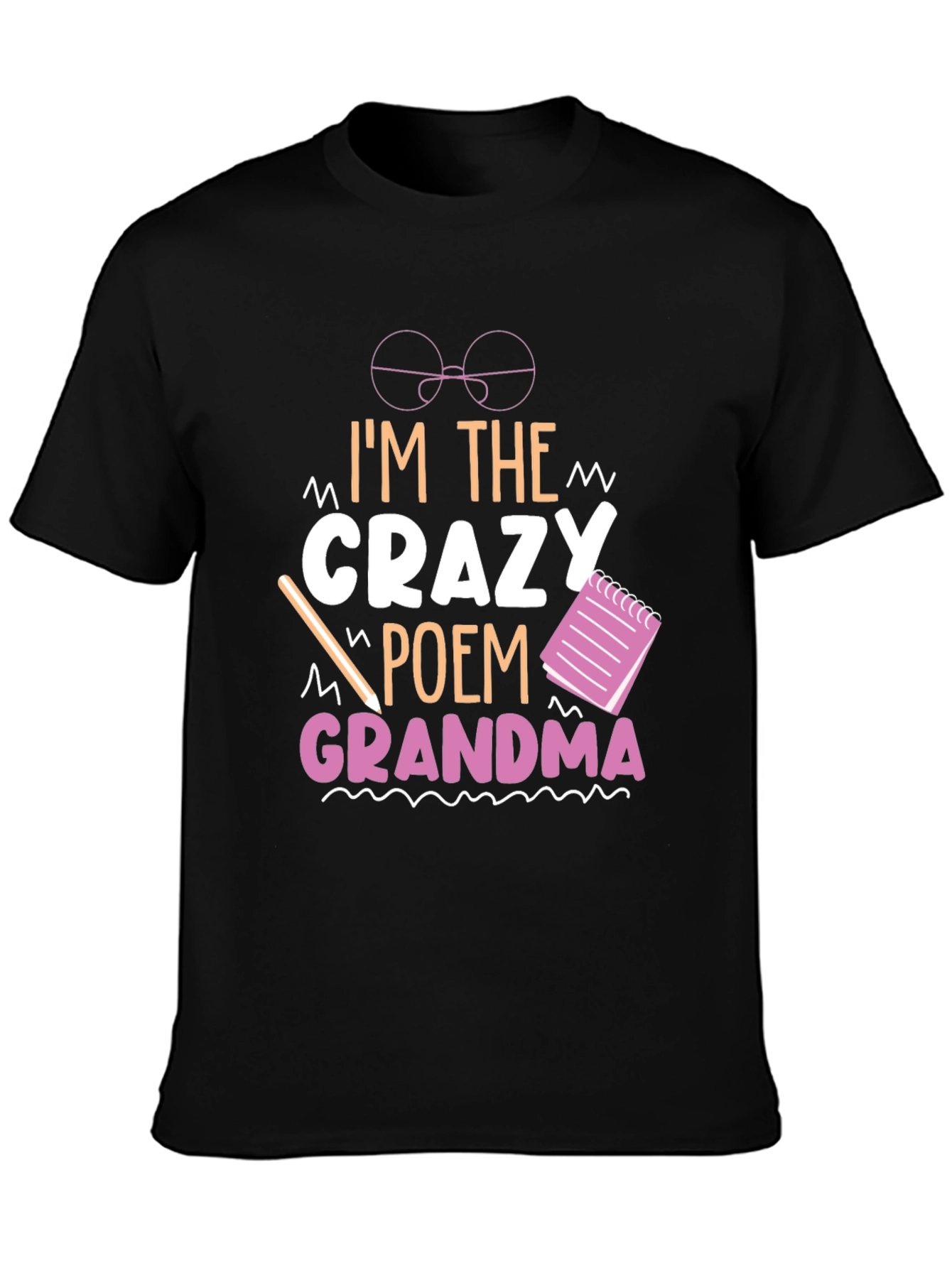 Crazy Poem Grandma T-Shirt