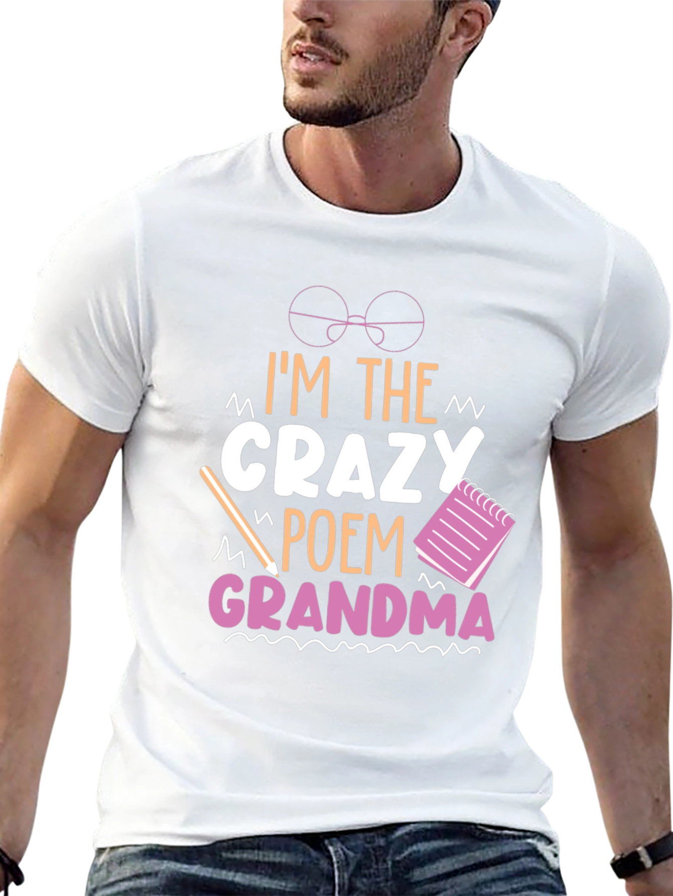 Crazy Poem Grandma T-Shirt