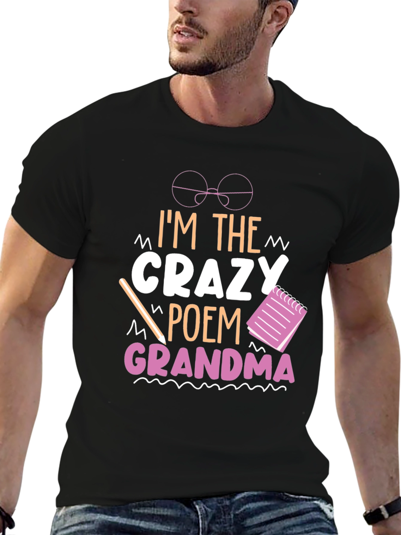 Crazy Poem Grandma T-Shirt