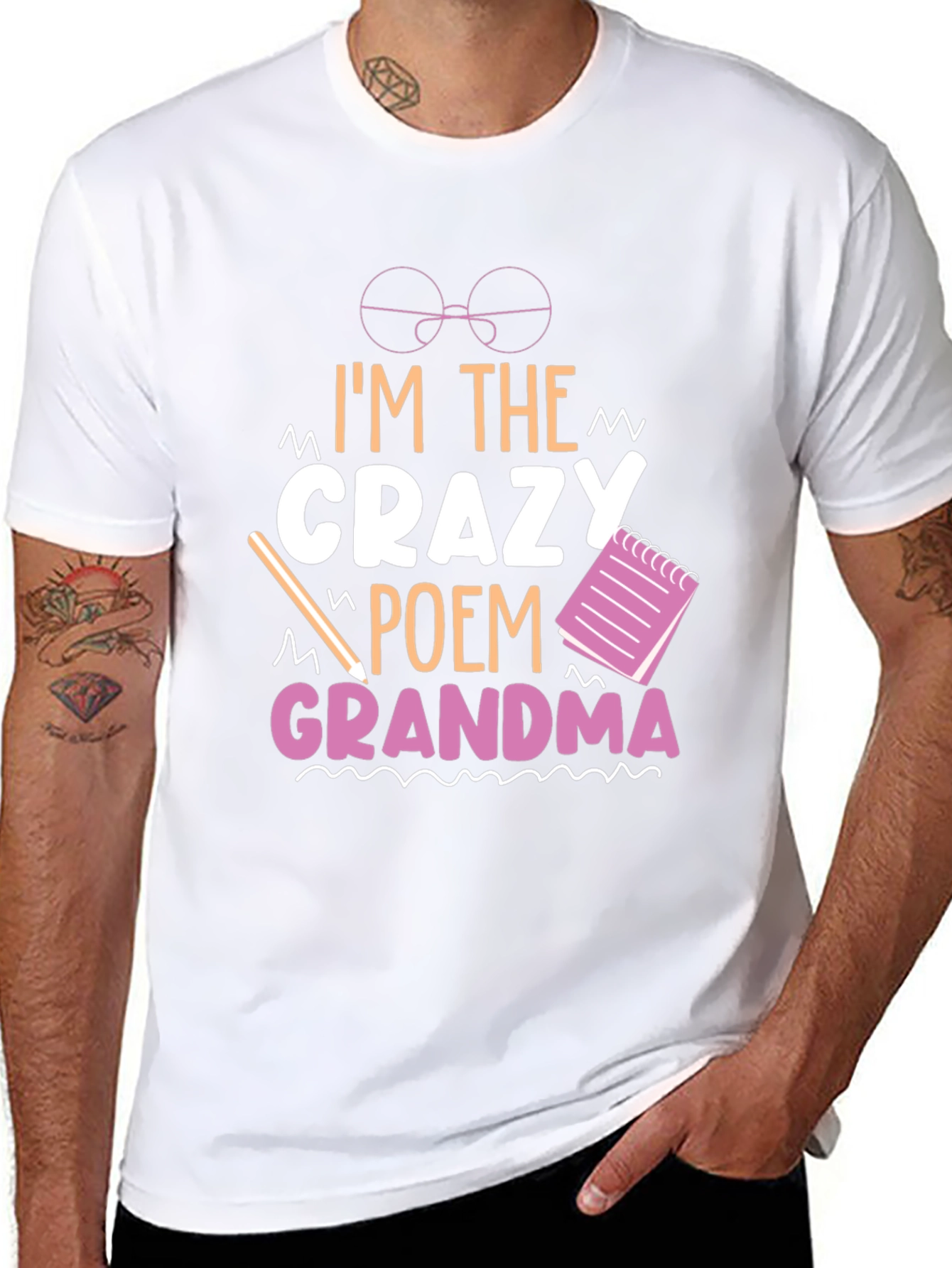 Crazy Poem Grandma T-Shirt