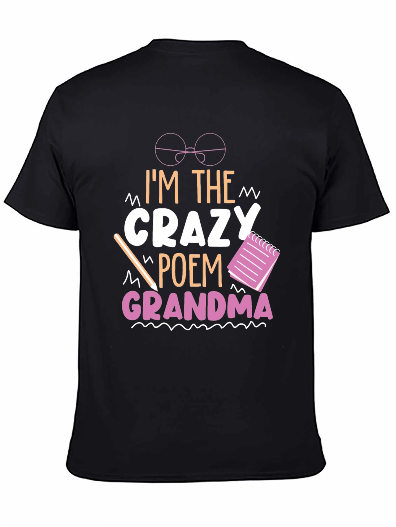 Crazy Poem Grandma T-Shirt