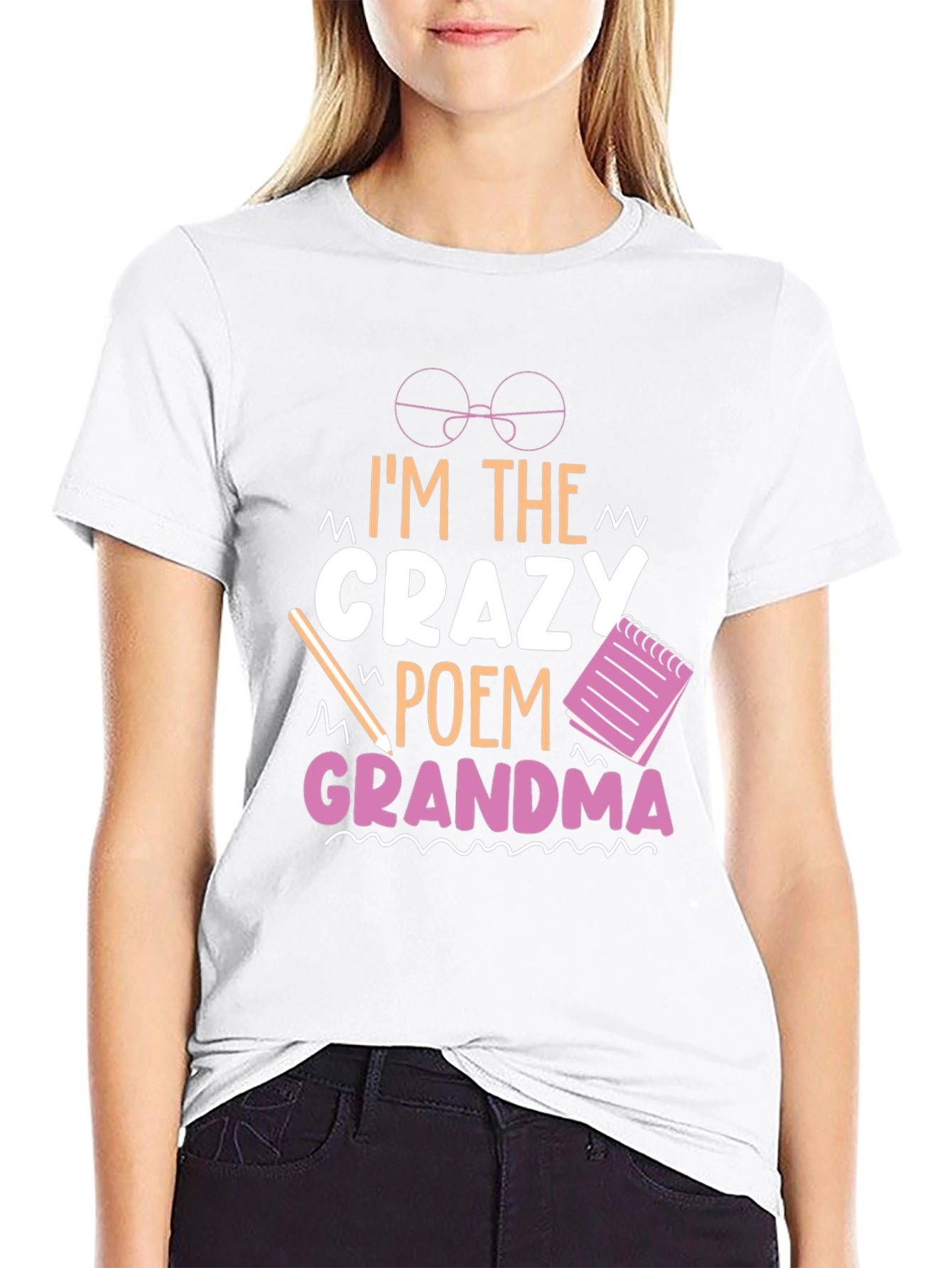 Crazy Poem Grandma T-Shirt