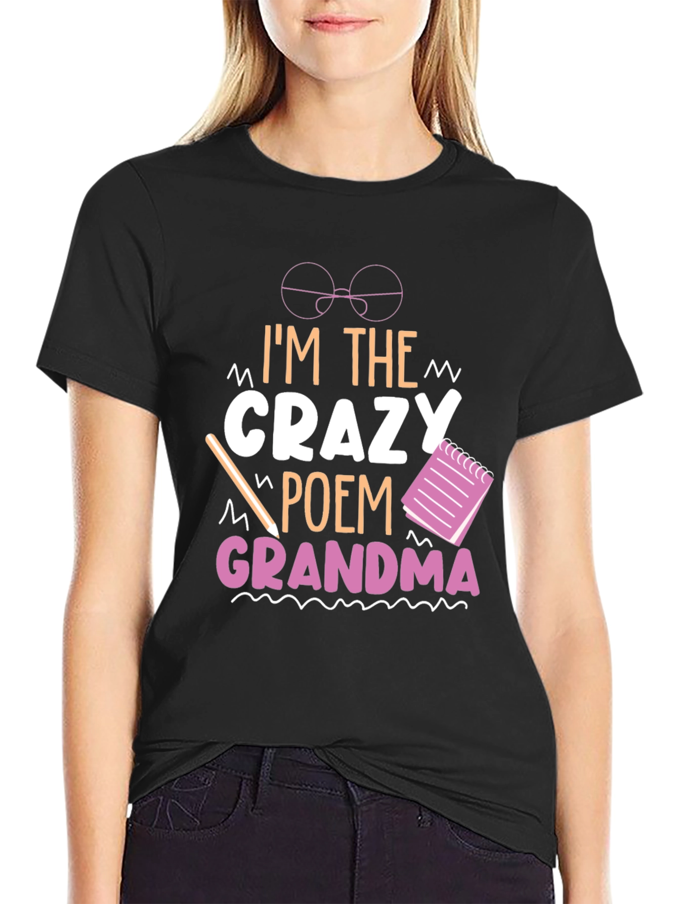 Crazy Poem Grandma T-Shirt