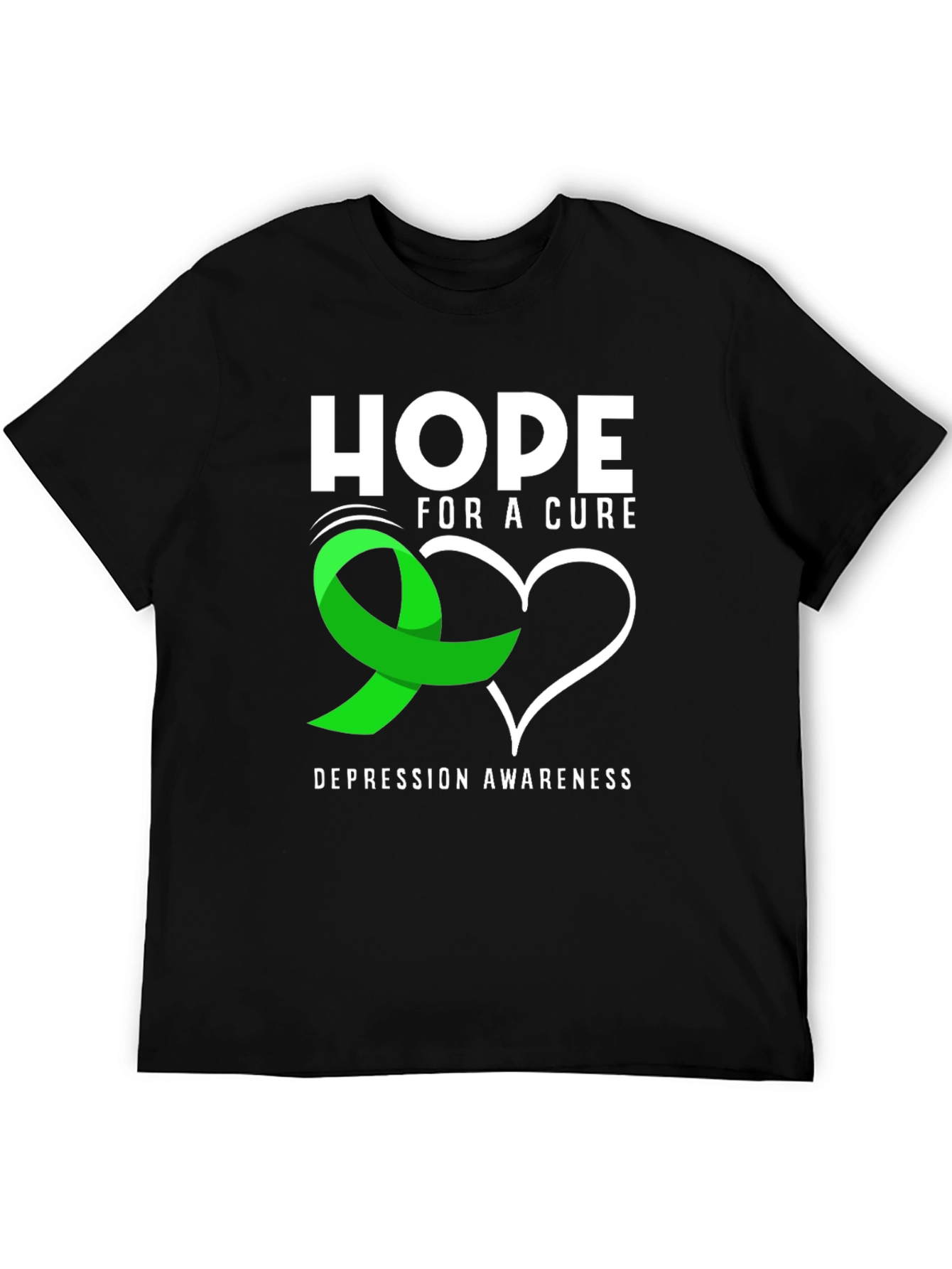 Hope for a Cure Depression Awareness T-Shirt