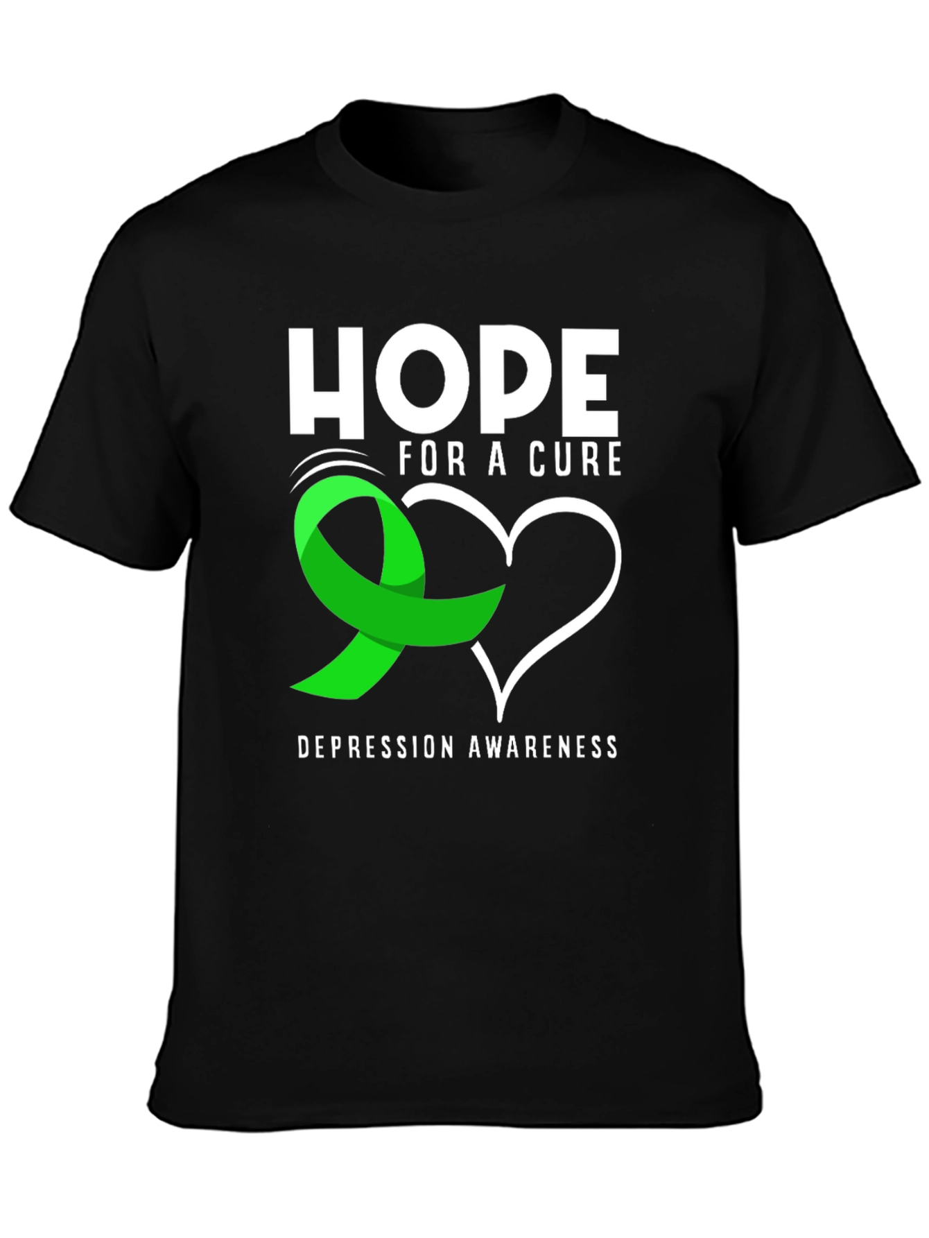 Hope for a Cure Depression Awareness T-Shirt