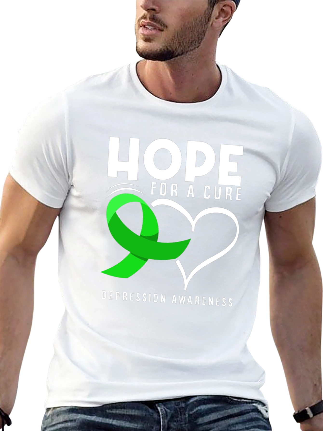 Hope for a Cure Depression Awareness T-Shirt