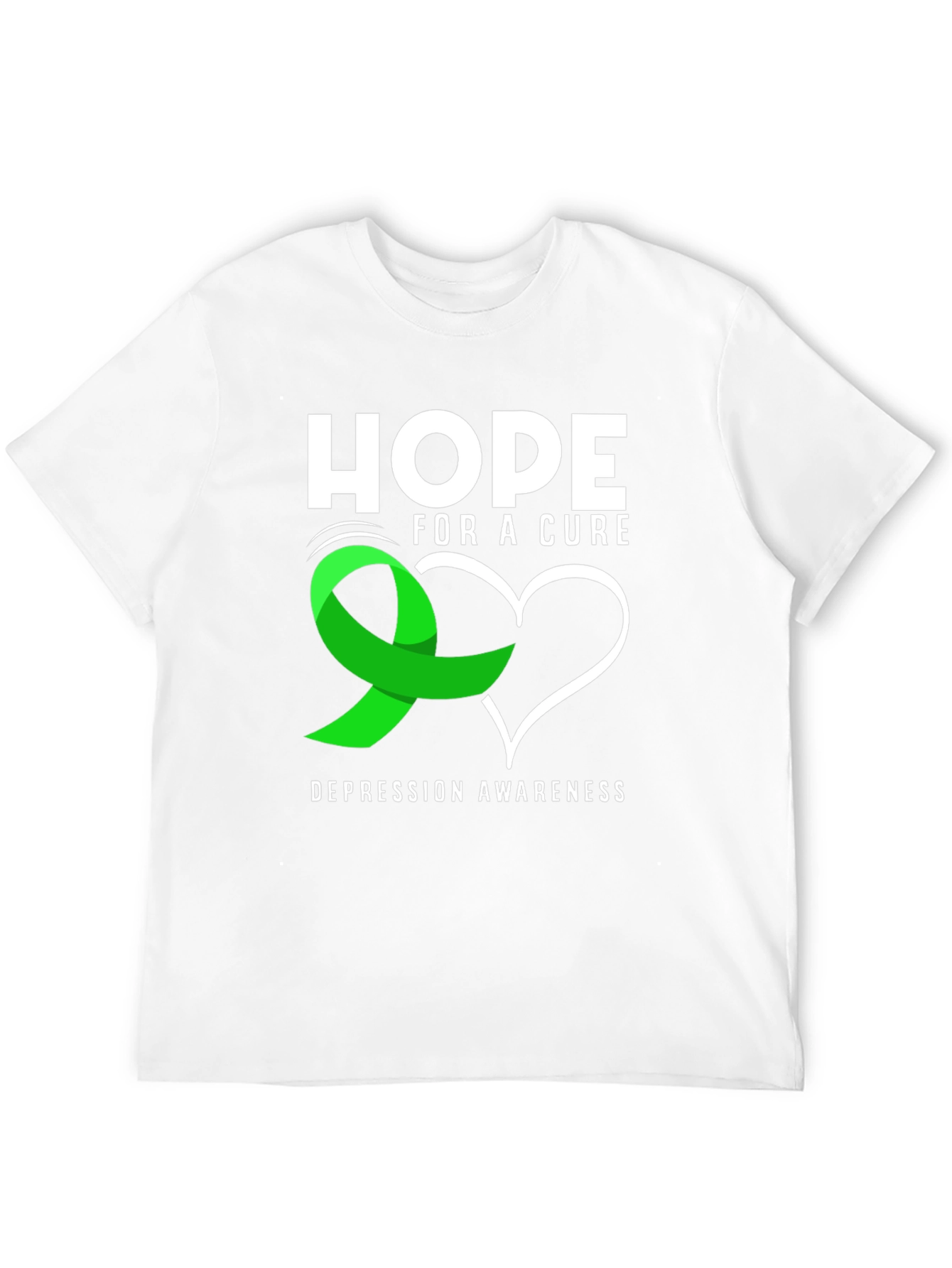Hope for a Cure Depression Awareness T-Shirt