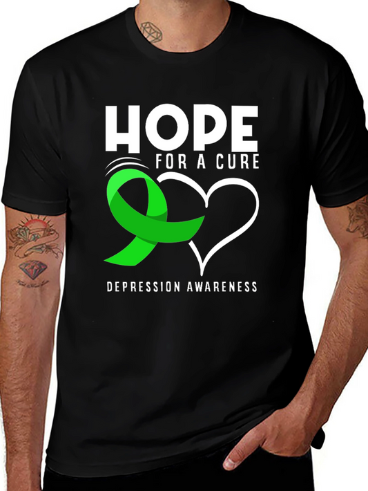 Hope for a Cure Depression Awareness T-Shirt