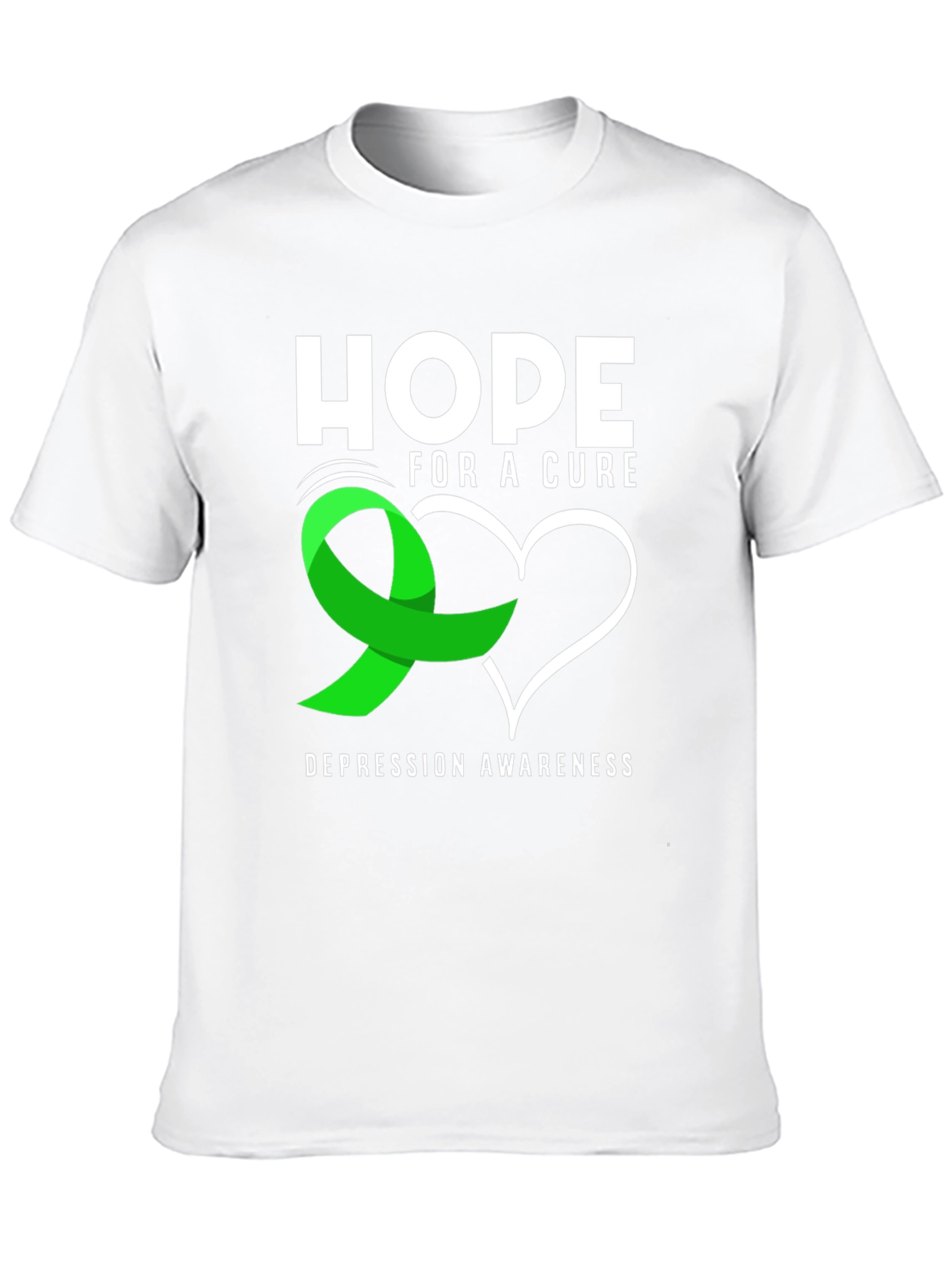 Hope for a Cure Depression Awareness T-Shirt