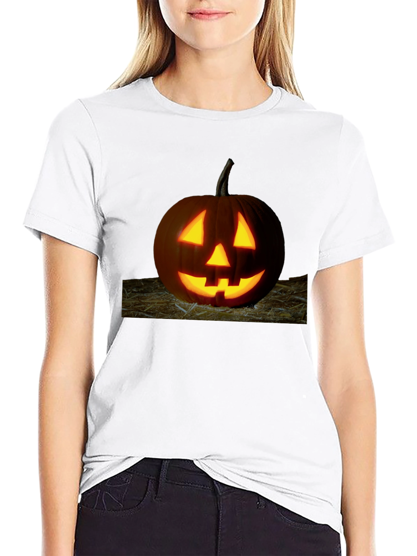 Halloween Pumpkin T-Shirt - Spooky Season Apparel