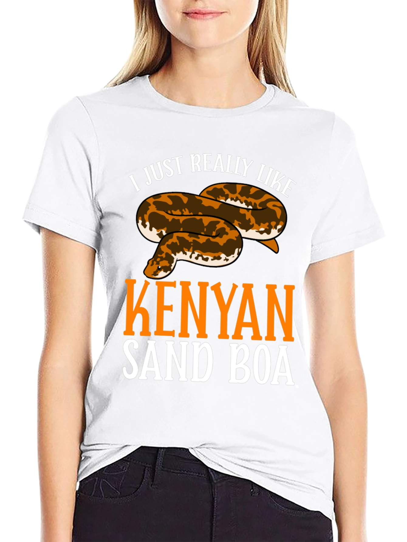 Kenyan Sand Boa T-Shirt Reptile Lover Tee