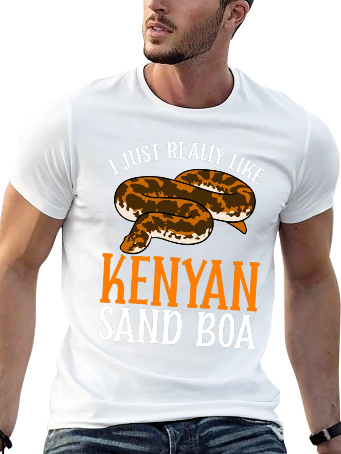 Kenyan Sand Boa T-Shirt Reptile Lover Tee