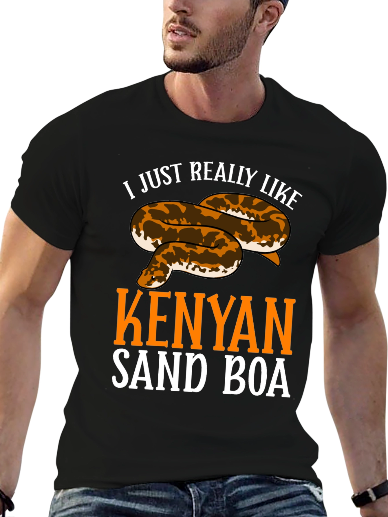 Kenyan Sand Boa T-Shirt Reptile Lover Tee