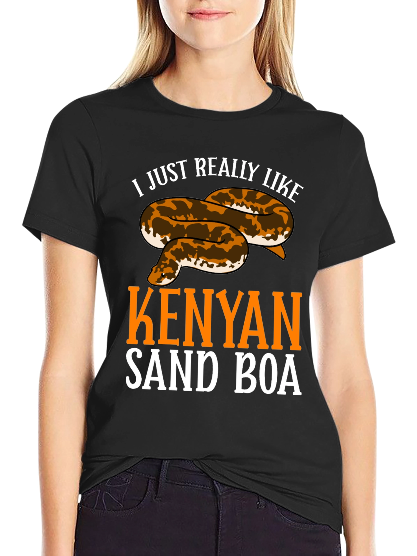 Kenyan Sand Boa T-Shirt Reptile Lover Tee