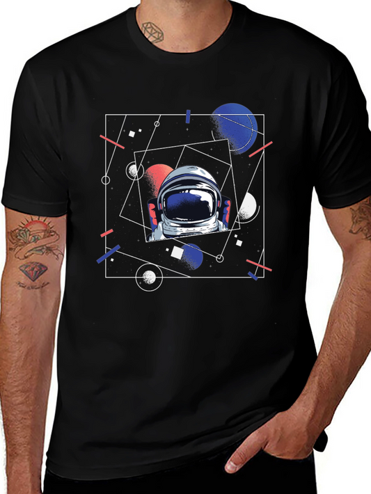 Astronaut Graphic T-Shirt - Space Design
