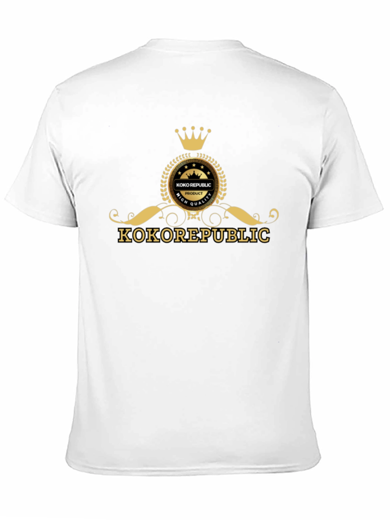 KOKO REPUBLIC Black Graphic Tee