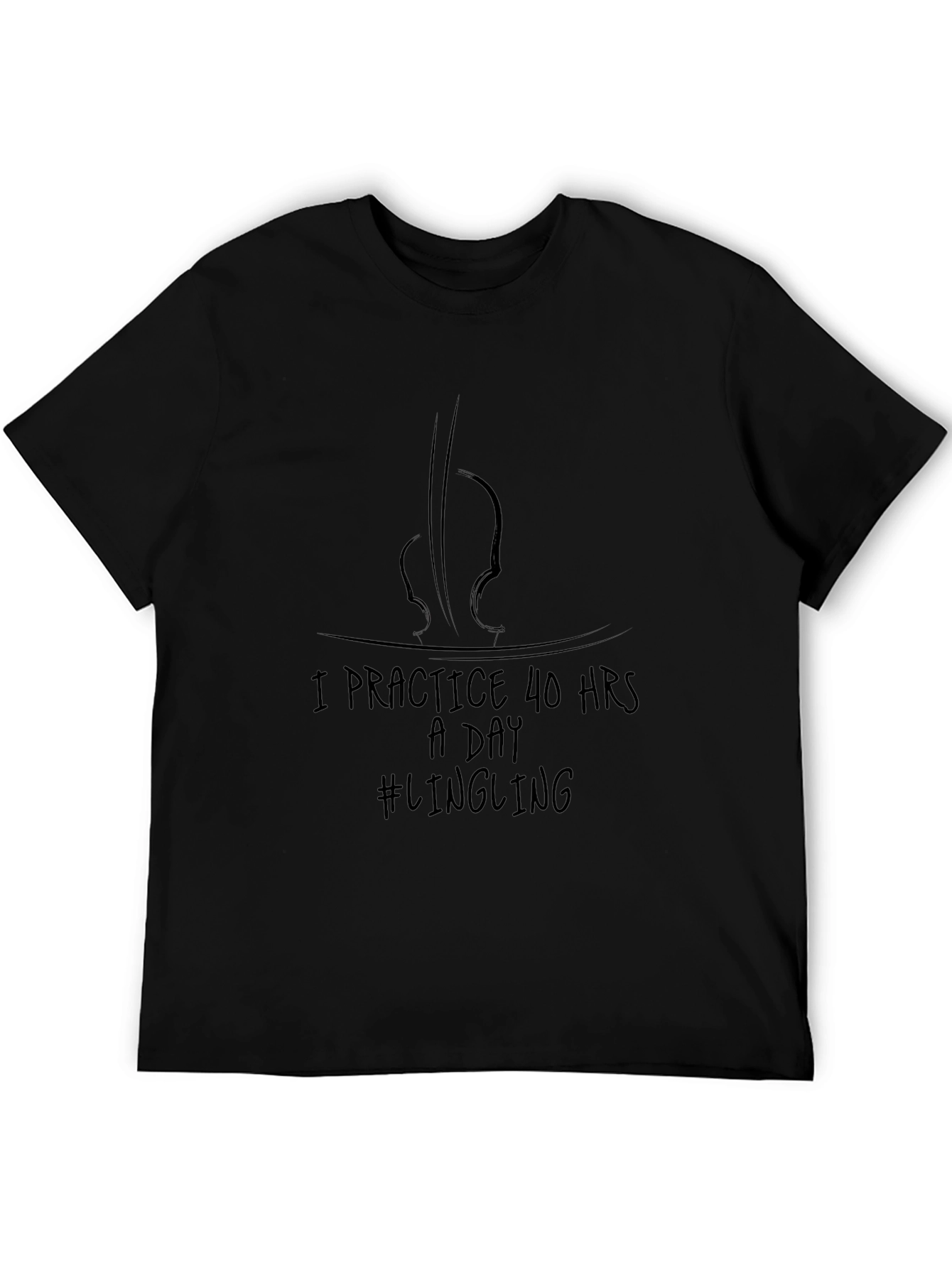 I Practice 40 Hours a Day Violinist T-Shirt