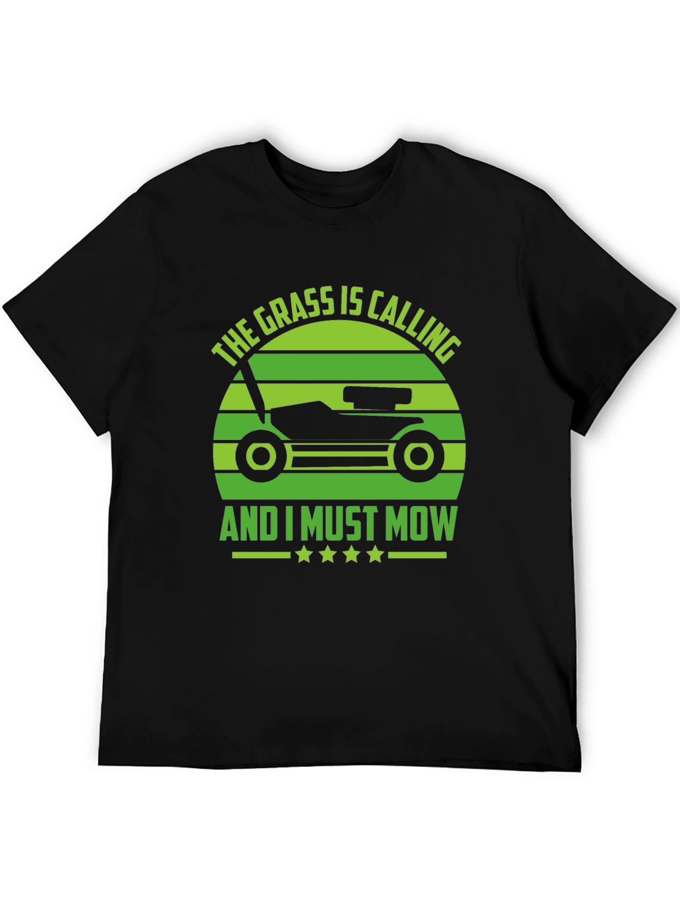 Grass Calling T-Shirt - Lawn Mowing Humor