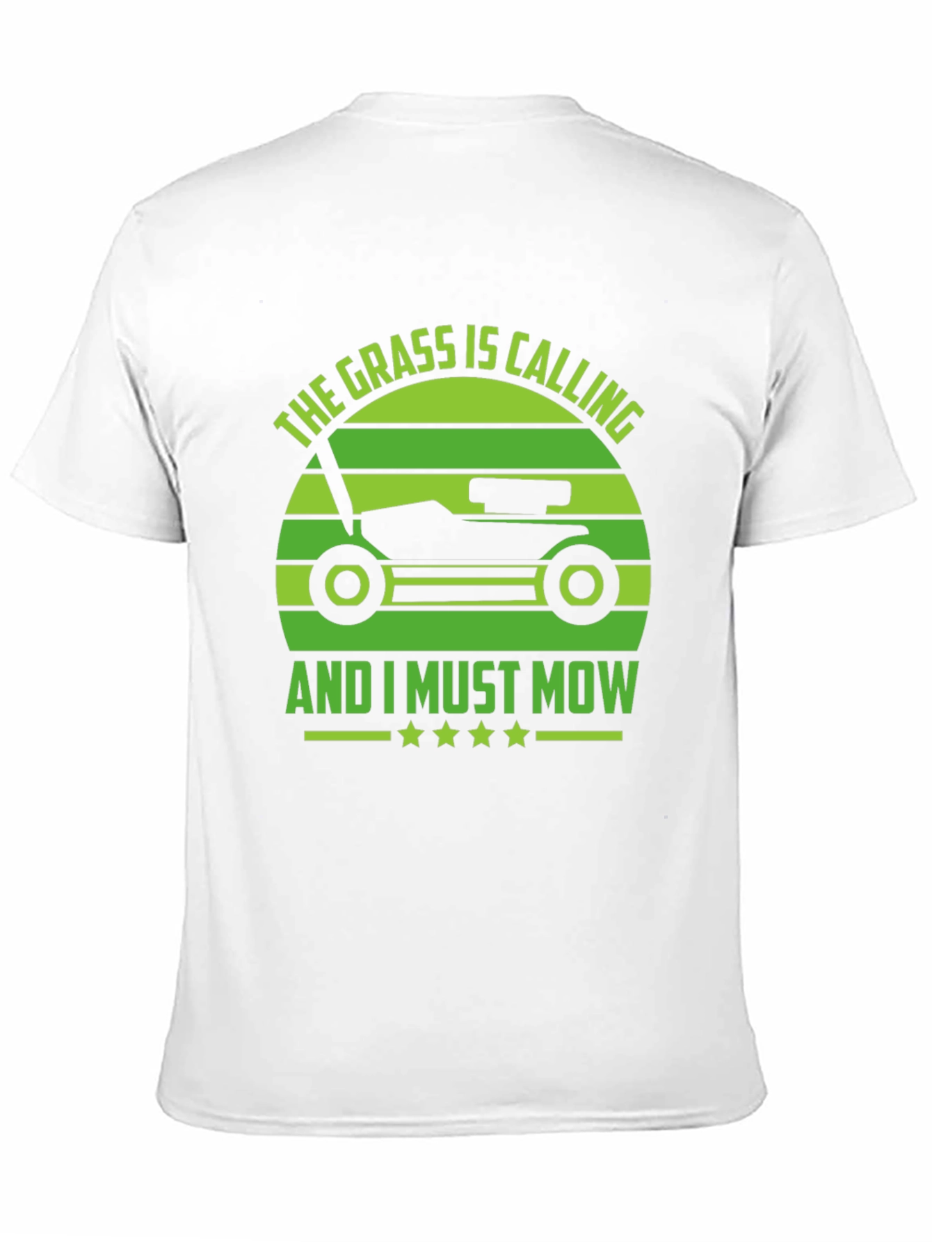 Grass Calling T-Shirt - Lawn Mowing Humor